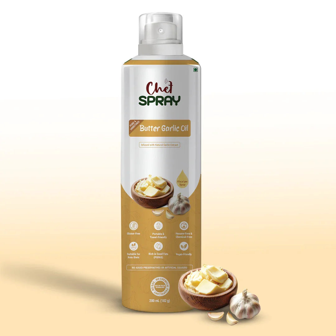 garlic oil spray for garden Butter Garlic Oil Spray (200ml) – ChefSPRAY